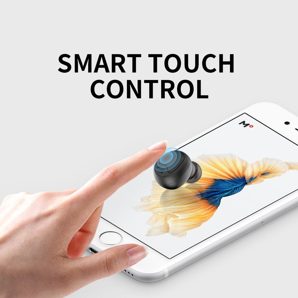 Fones de ouvido Esportes Bluetooth 5.0 True Wireless Earphones