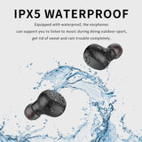 Fones de ouvido Esportes Bluetooth 5.0 True Wireless Earphones