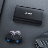 Fones de ouvido Esportes Bluetooth 5.0 True Wireless Earphones